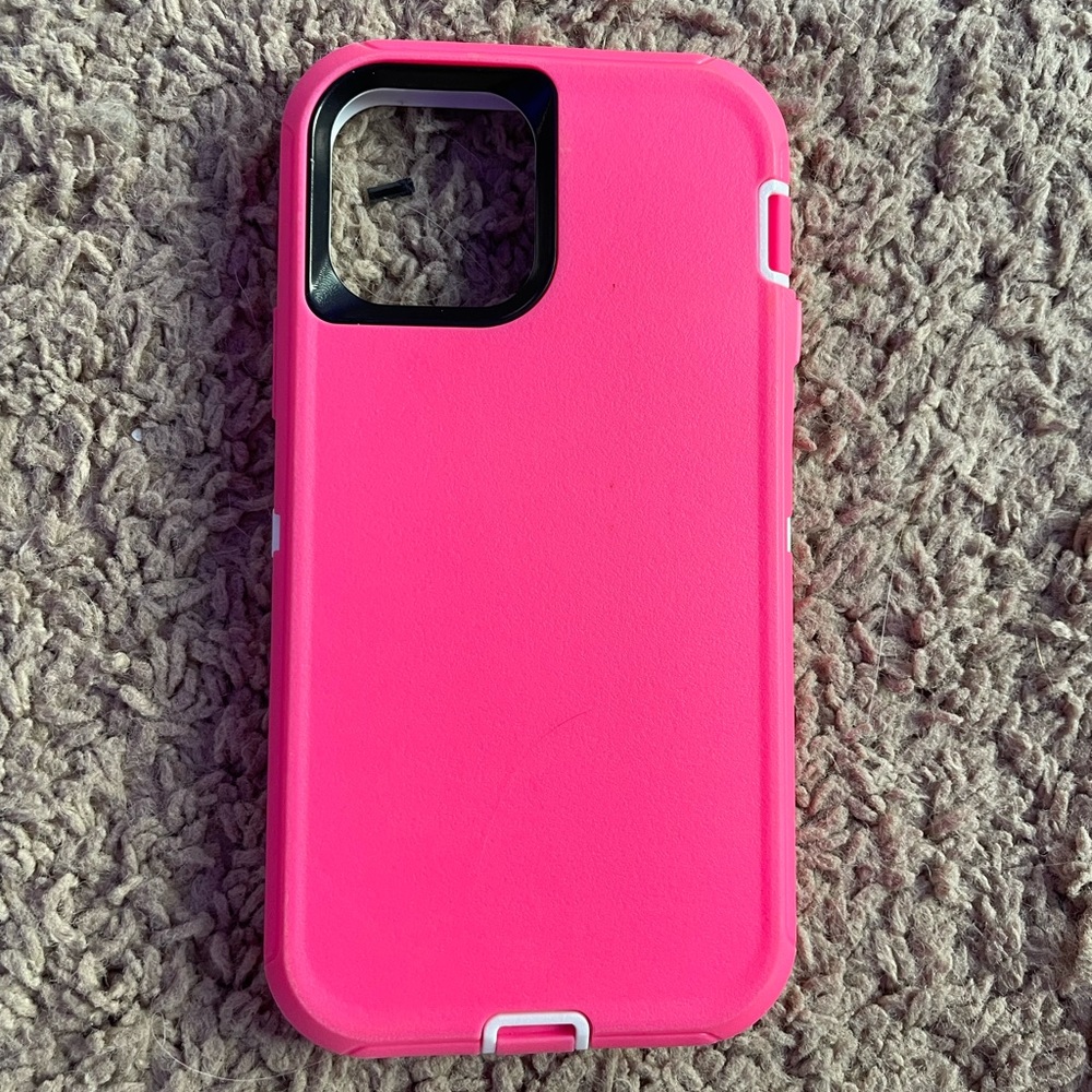 Pink phone case